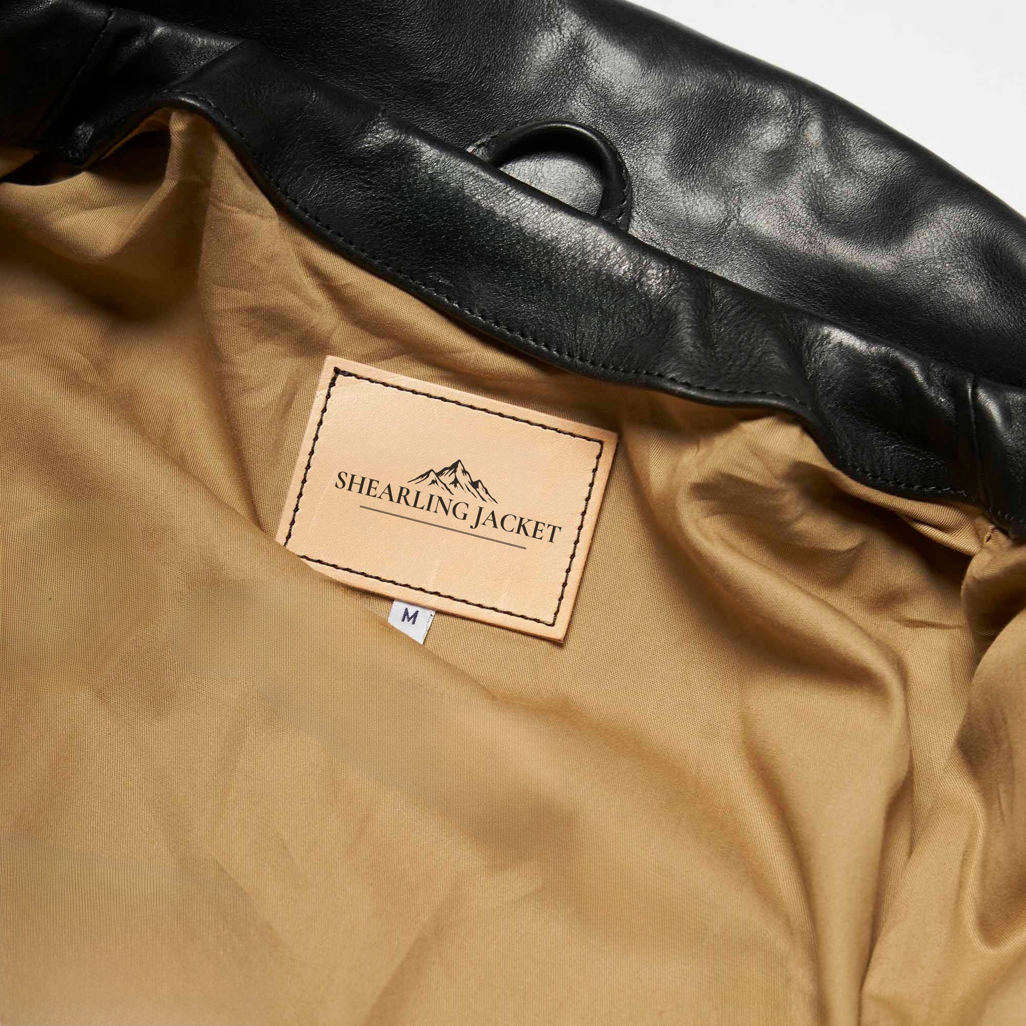Men's Black Biker Leather Jacket