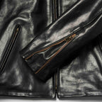 Men's Black Biker Leather Jacket