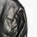 Men's Black Biker Leather Jacket