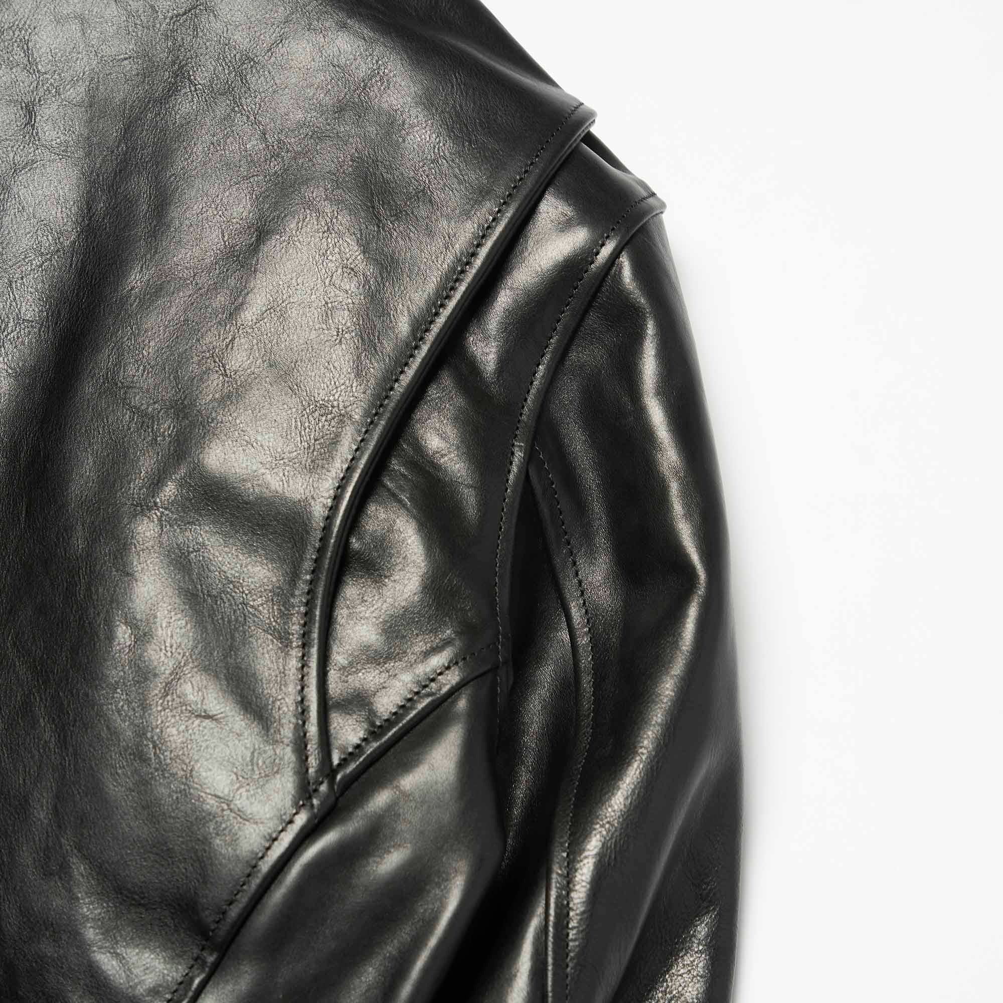 Men's Black Biker Leather Jacket