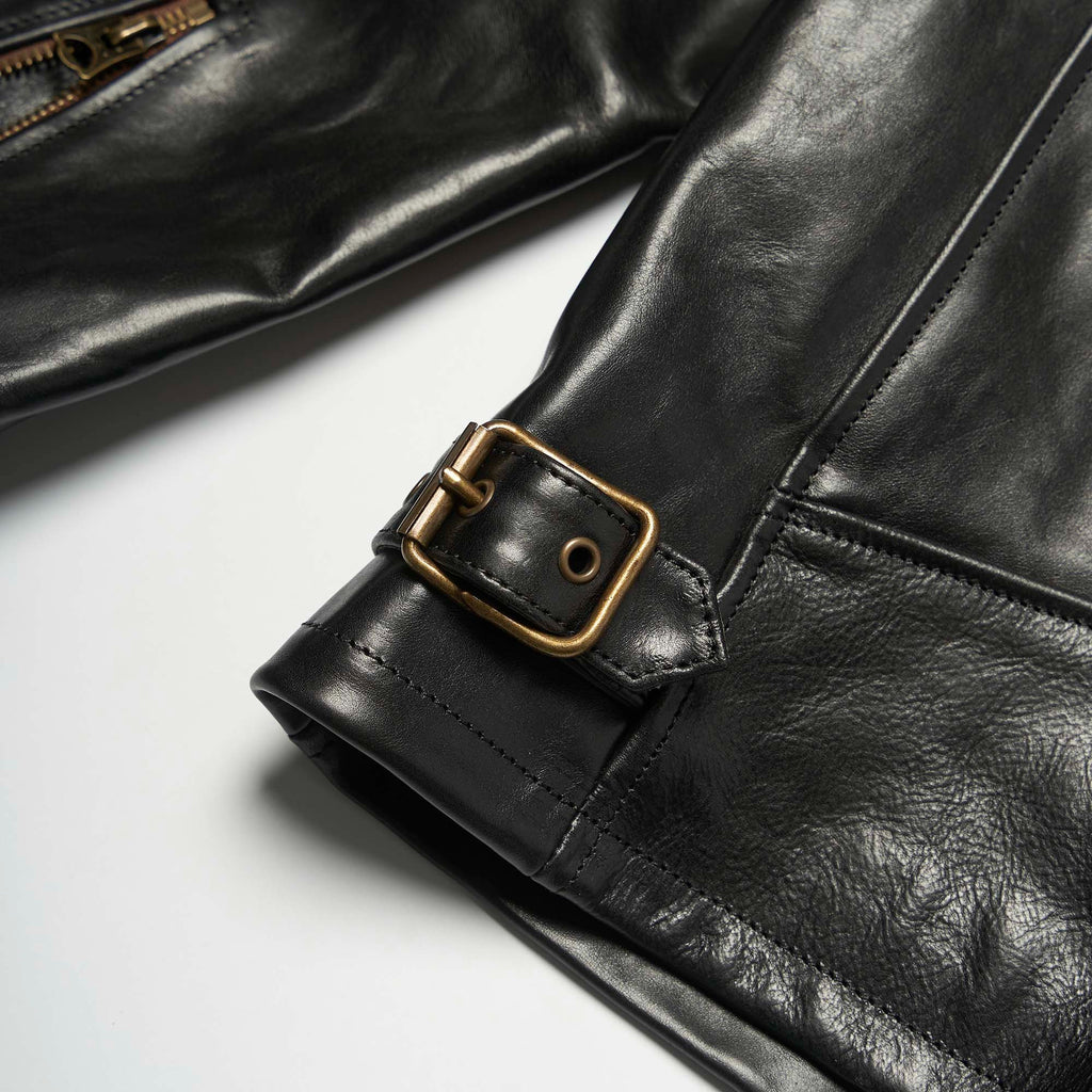 Men's Black Biker Leather Jacket