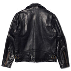Men's Black Biker Leather Jacket
