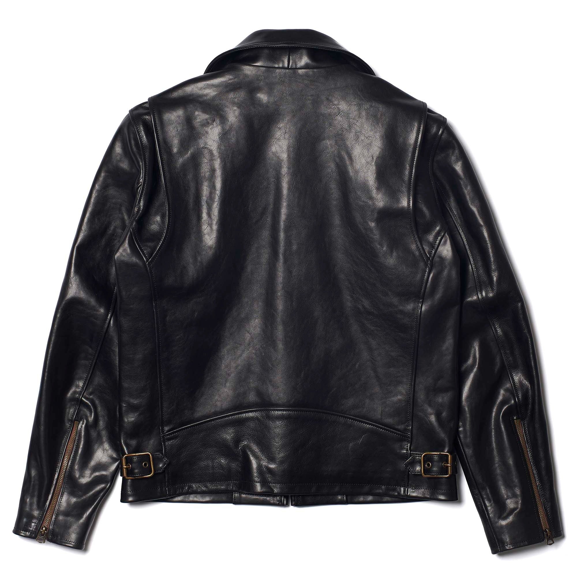 Men's Black Biker Leather Jacket