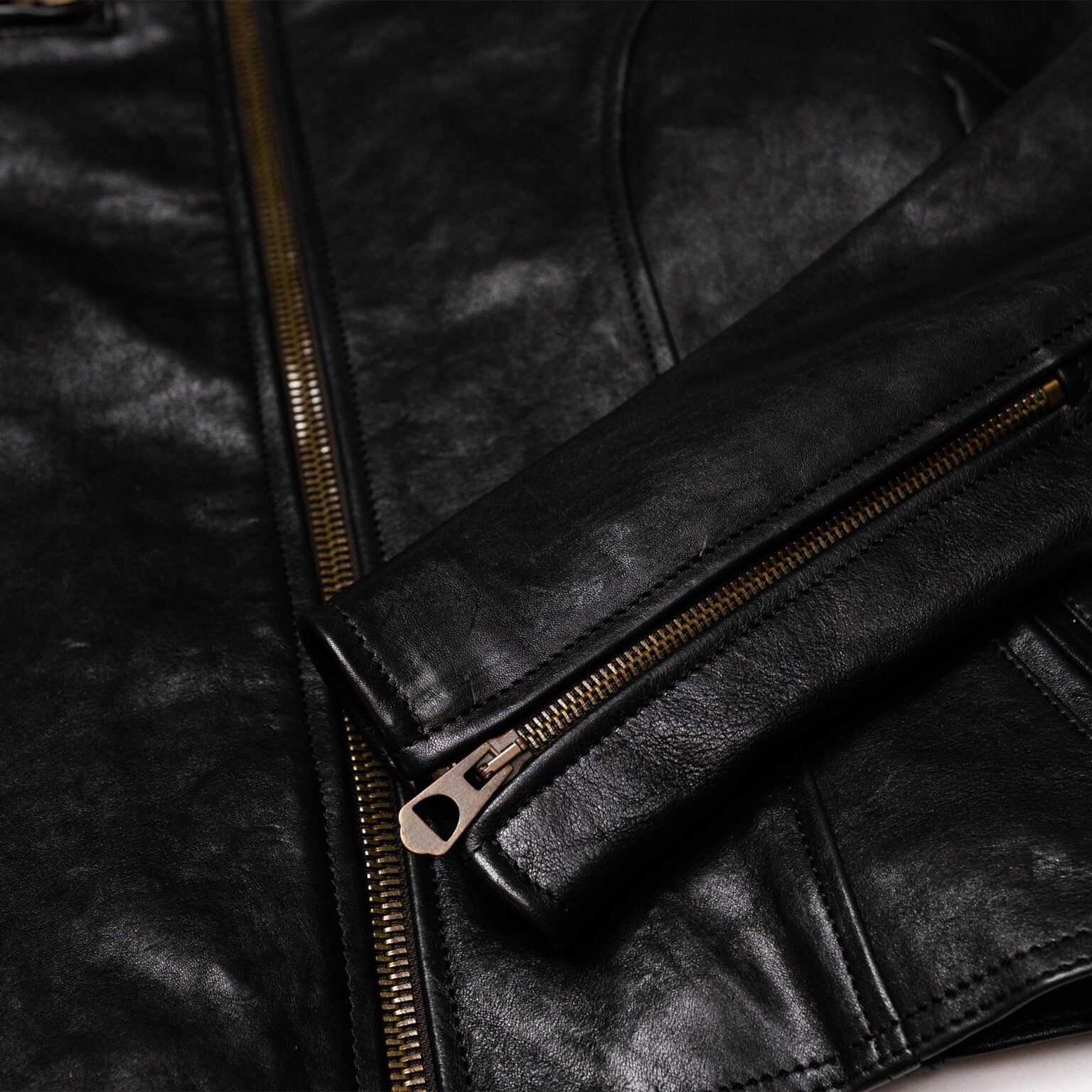 Café Racer Women's Black Leather Jacket