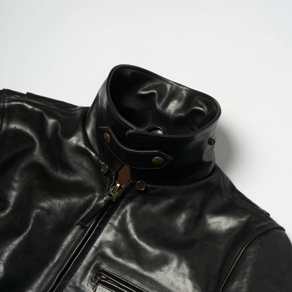 Men's Black Biker Leather Jacket