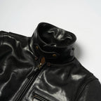 Men's Black Biker Leather Jacket
