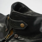 Men's Black Biker Leather Jacket