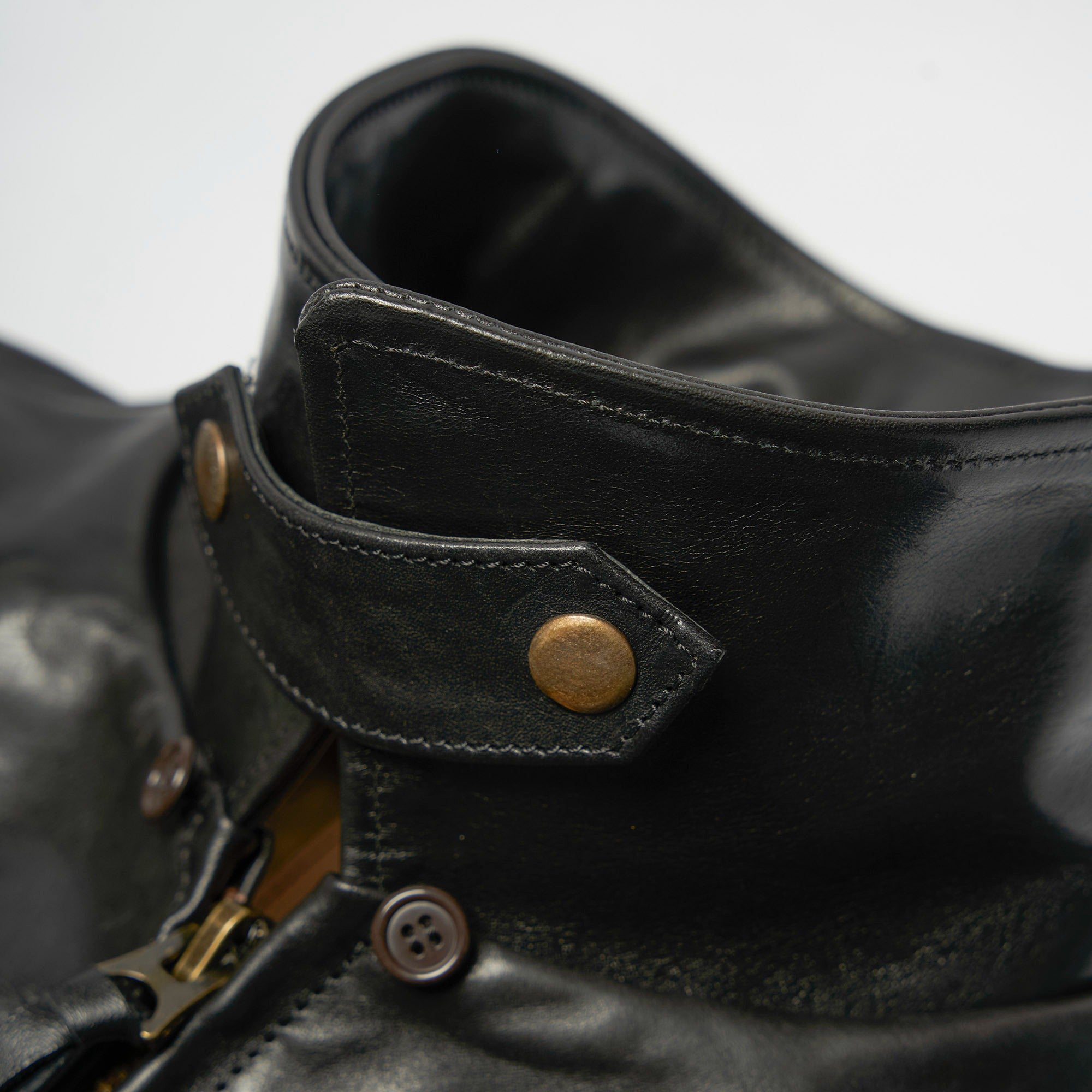 Men's Black Biker Leather Jacket
