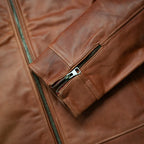 Men's Brown Legacy Leather Flight Jacket – Full Grain Cow Leather