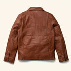 Men's Brown Legacy Leather Flight Jacket – Full Grain Cow Leather