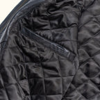 Men's Black Lambskin Leather Biker Jacket