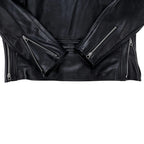 Men's Black Victory Rider Leather Moto Jacket | Biker Jacket