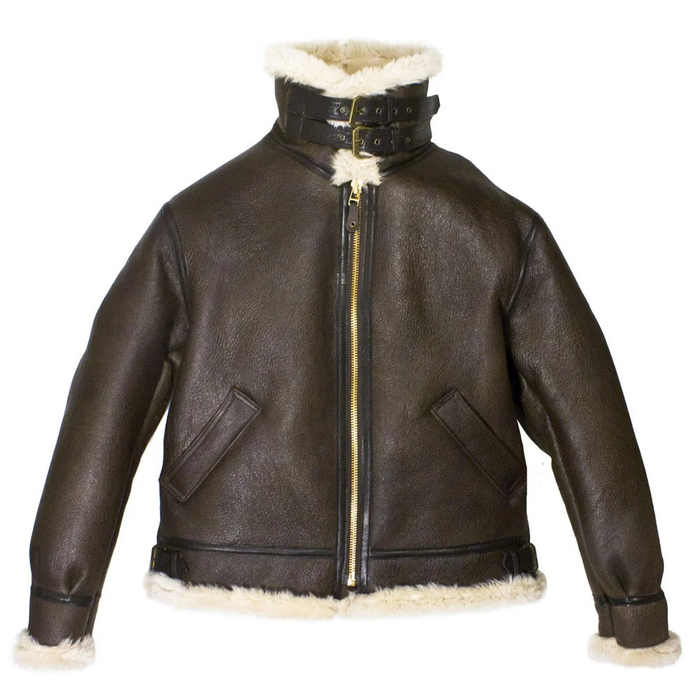 Men's B3 Shearling Leather Bomber Jacket