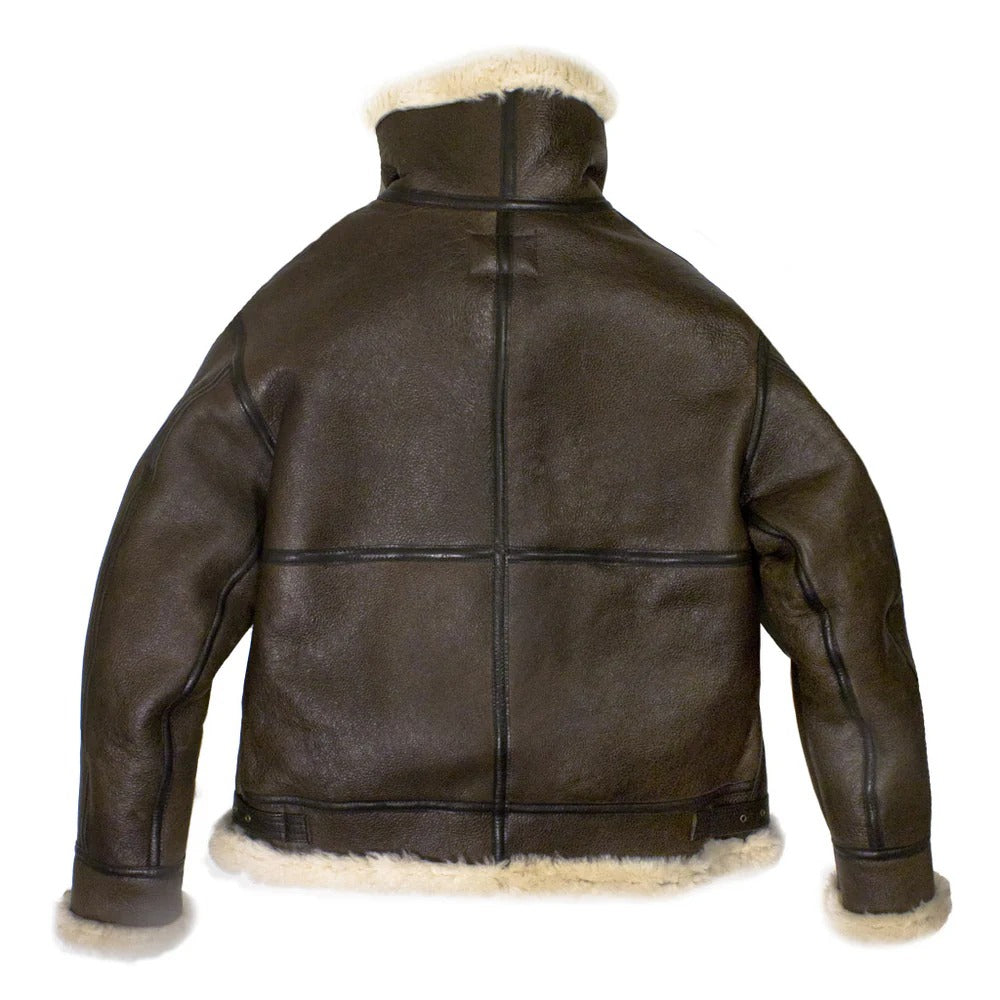 Men's B3 Shearling Leather Bomber Jacket