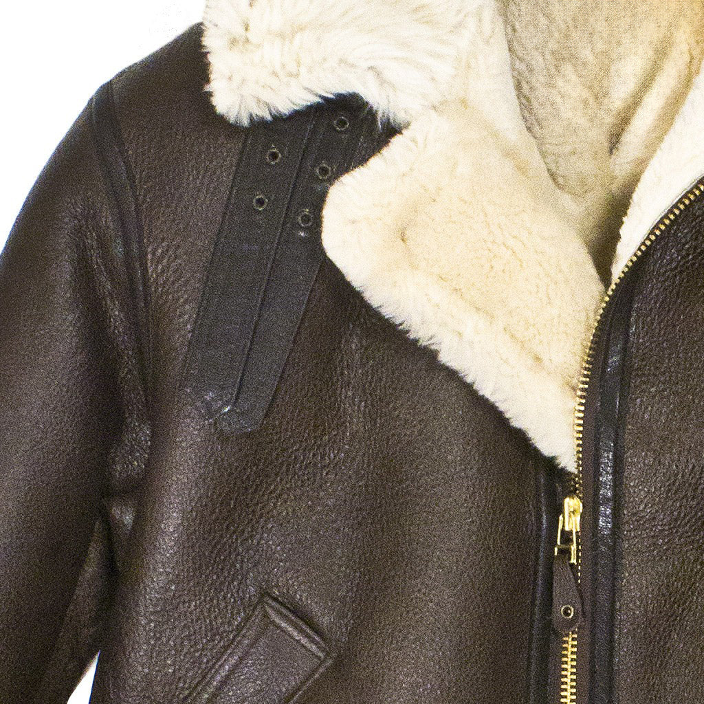 Men's B3 Shearling Leather Bomber Jacket