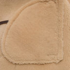 Men's Double-Breasted Shearling Peacoat – Sheepskin Leather Coat