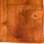 Men's N3B Sheepskin Leather Hooded Parka – Winter Shealing Coat