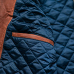 Men's Quilted Leather Vest