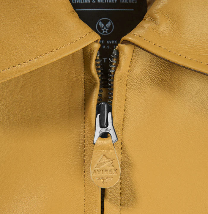 Men's Wheat Lambskin Leather Varsity Jacket | Timberland Co-Brand Edition