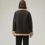 Women's B3 Shearling Aviator Jacket – Real Sheepskin Leather