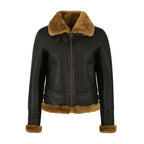 Women's RAF B-3 Sheepskin Shearling Aviator Jacket