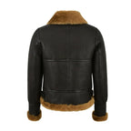 Women's RAF B-3 Sheepskin Shearling Aviator Jacket