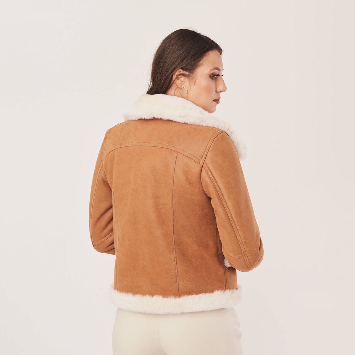 Women's Sheepskin Shearling Jacket